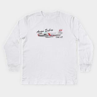 CAC-27 Avon Sabre Kids Long Sleeve T-Shirt